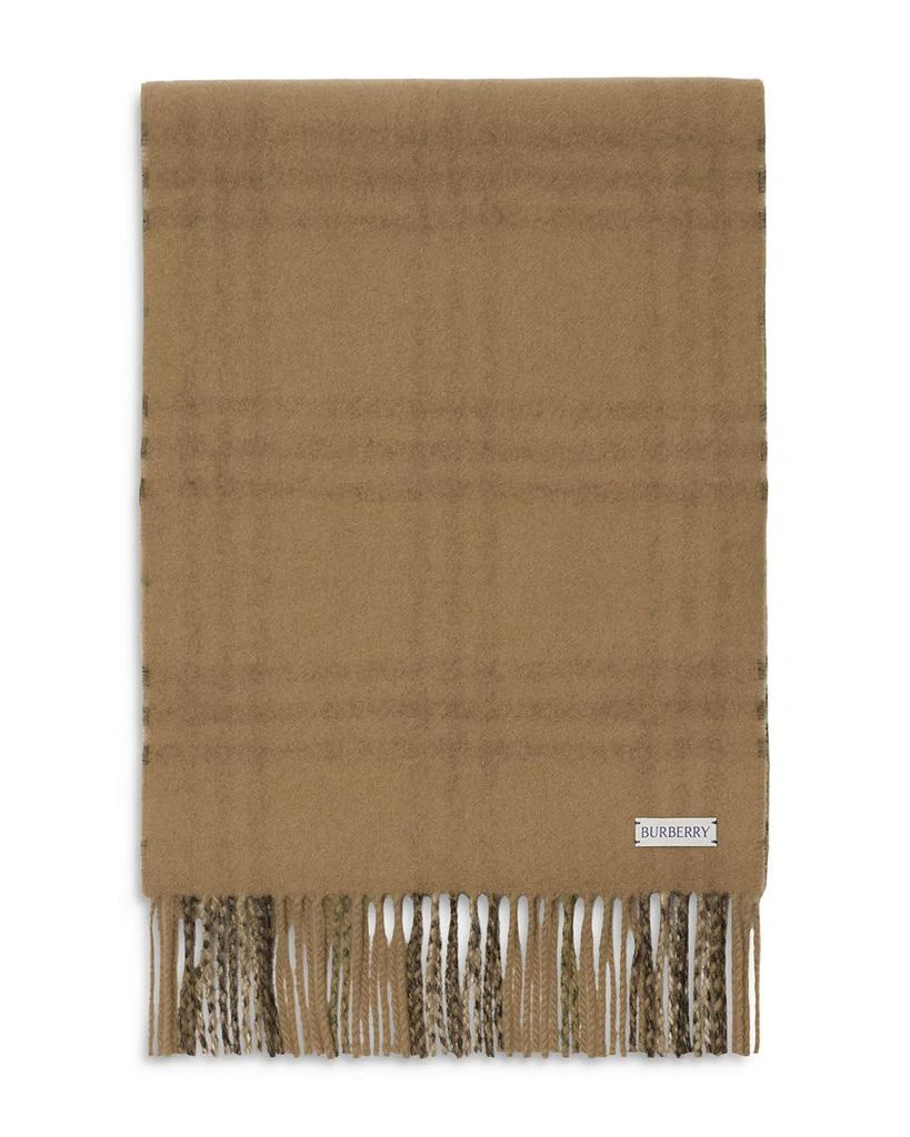 Burberry Reversible Check Cashmere Scarf 4
