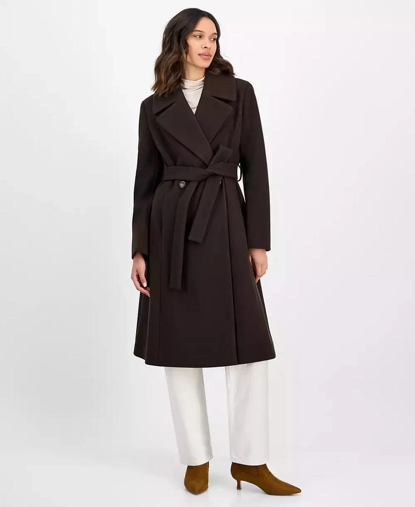 CeCe Women's Single-Breasted Belted Coat 3