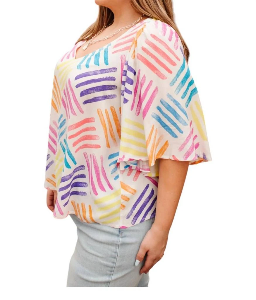 Andree By Unit Andree By Unit - Stamped Blouse 2