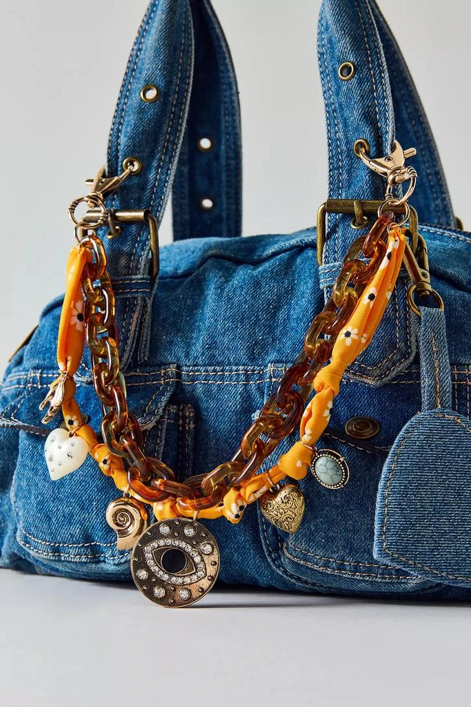 Urban Outfitters Charmed Bandana Bag Chain