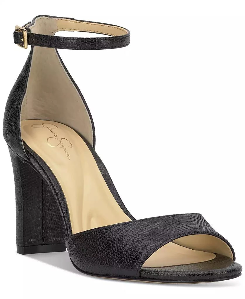 Jessica Simpson Women's Luxcilla Block-Heel Dress Sandals 1
