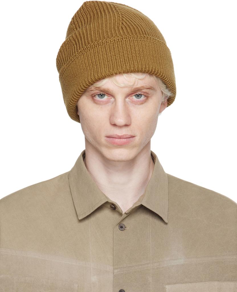 Jan-Jan Van Essche Khaki O-Project Beanie