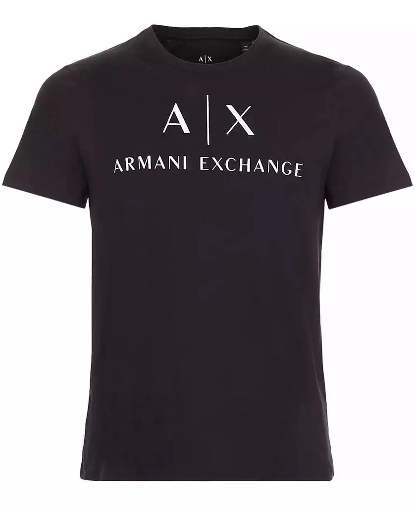 Armani Exchange Men
s Solid Logo T-Shirt 5