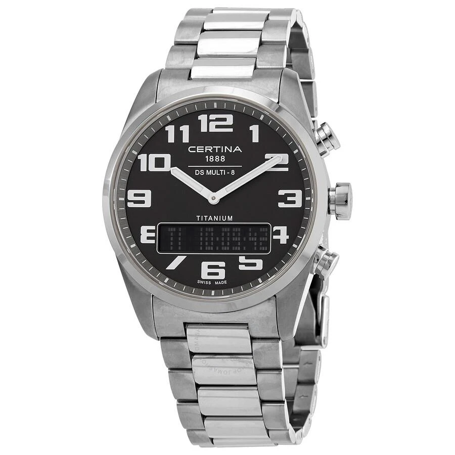 Certina DS Multi-8 Alarm Quartz Analog-Digital Men's Watch C0204194408201 1