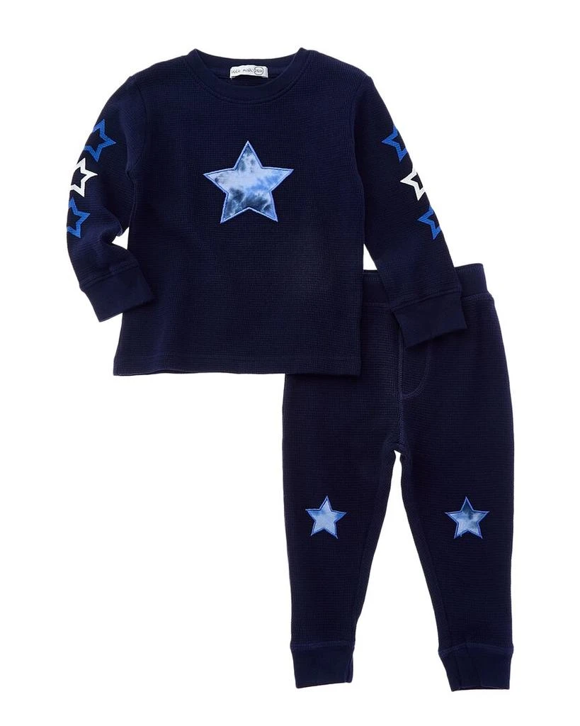 Little Mish LITTLE MISH 2pc Star Tie-Dye Set 1