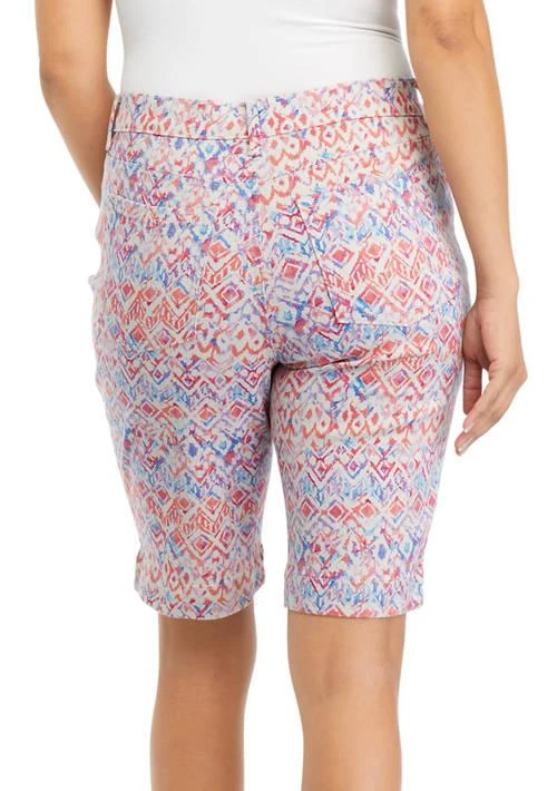 Gloria Vanderbilt Vanderbilt Womens Amanda Bermuda Shorts With Slit 2