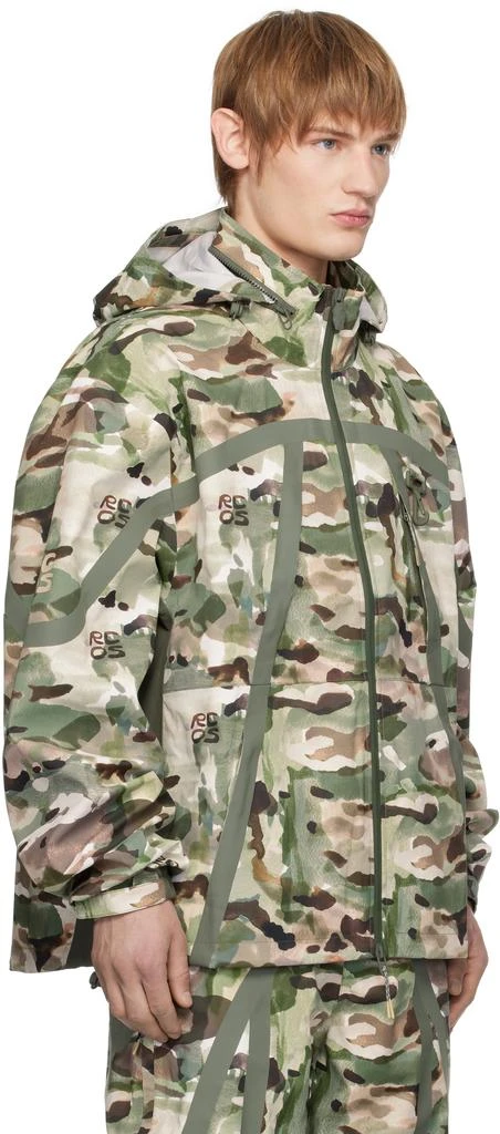 RCOS Khaki Taped Seam Shell Jacket 2