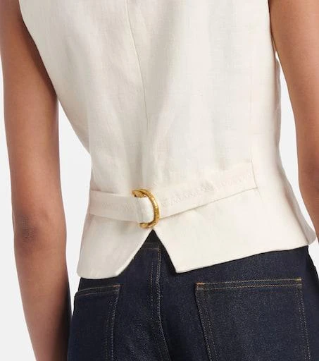 Zimmermann Crush linen vest 5