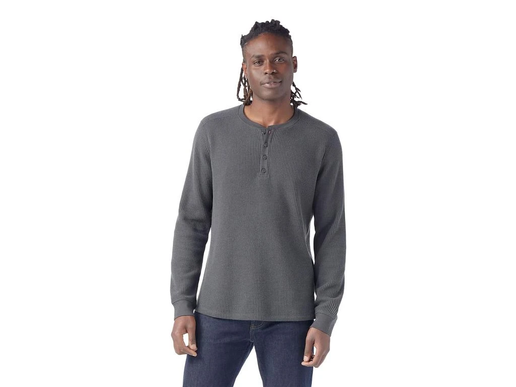SmartWool Waffle Long Sleeve Henley 1