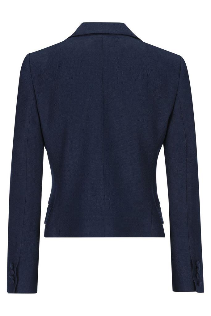 ジャケット VALENTINO BOW SINGLE-BREASTED JACKET Valentino - Provence Blue & Pink Bow Single Breasted Blazer