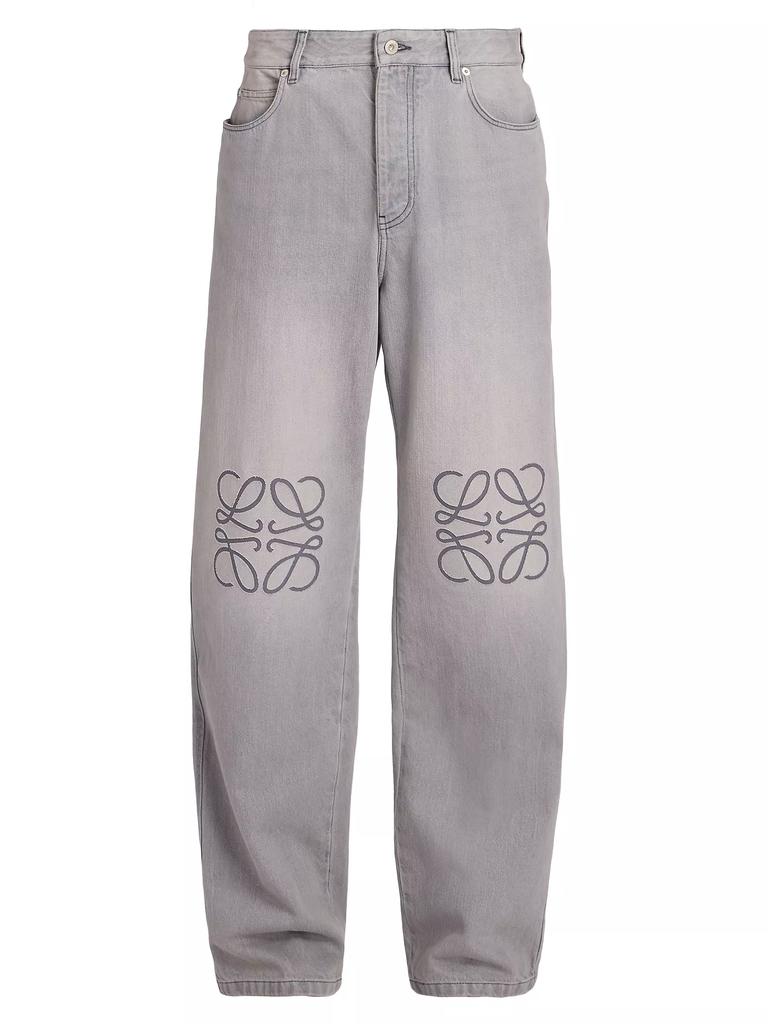 LOEWE Anagram Logo Baggy Jeans