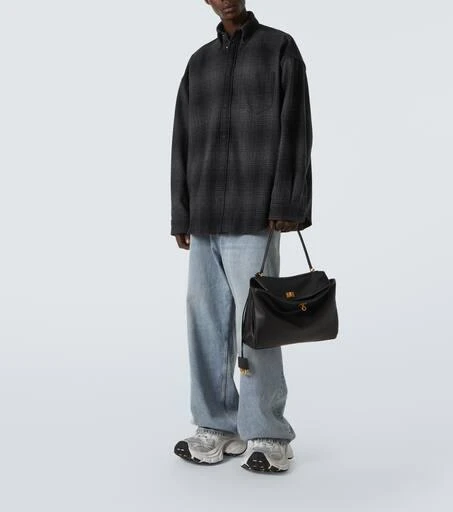 Balenciaga Rodeo Medium leather tote bag 7