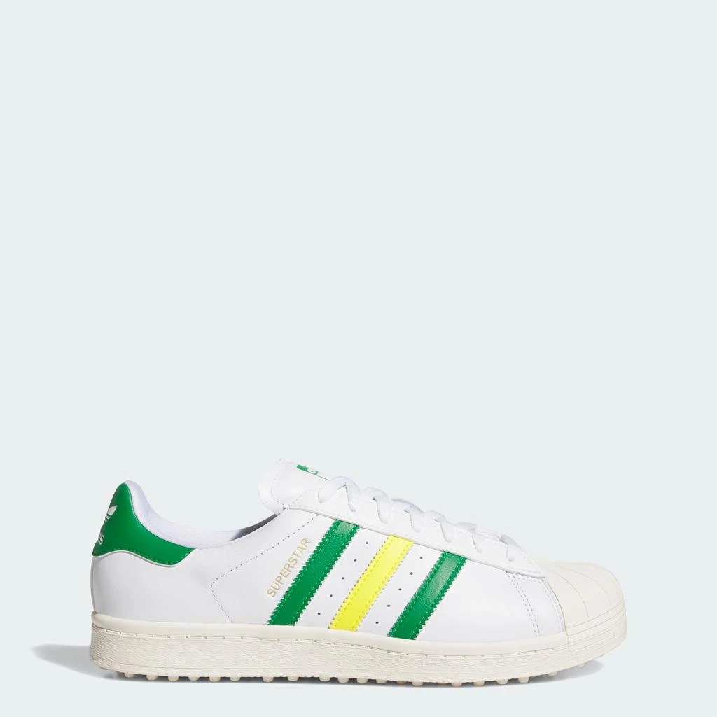 adidas gazelle silver green womens Rolling Links Superstar Spikeless Golf Shoe