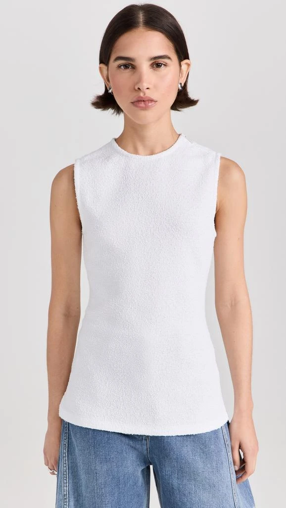 Tibi Boucle Knit Sleeveless Top 6