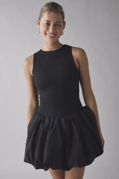 Sister Jane Tamara bow-embellished twill mini dress