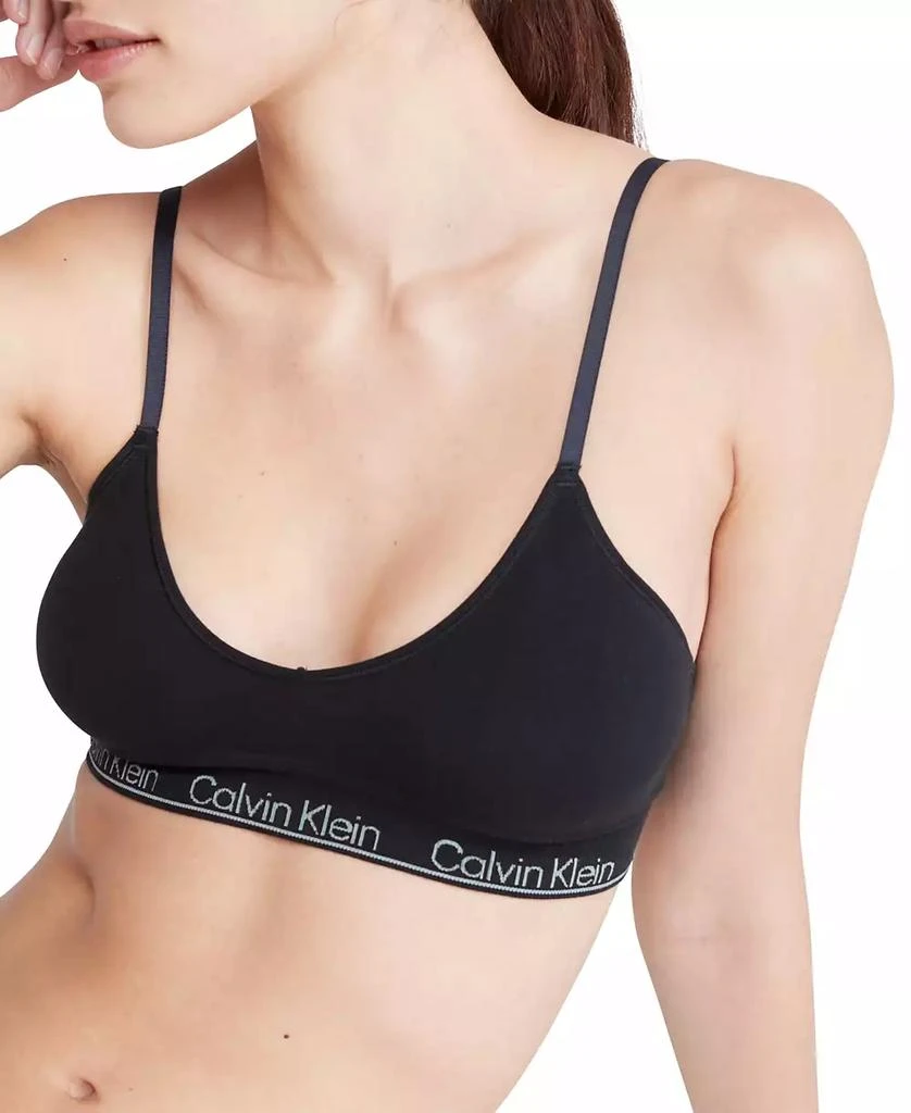 Calvin Klein Modern Seamless Naturals Lightly Lined Triangle Bralette QF7093 6