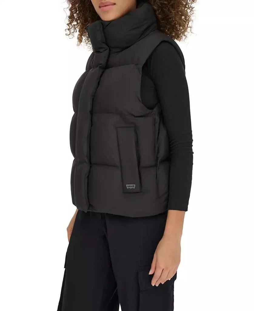Levi's Women's Stand Collar Puffer Vest 4