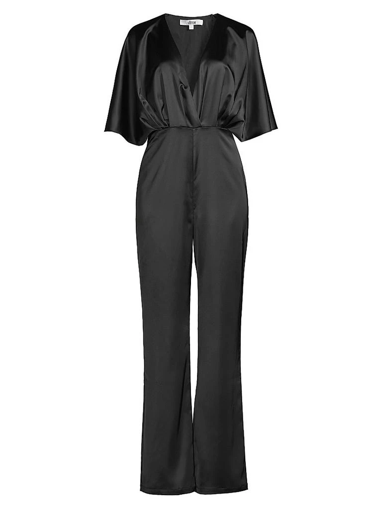 Aiifos Amal Satin Flare-Leg Jumpsuit 1