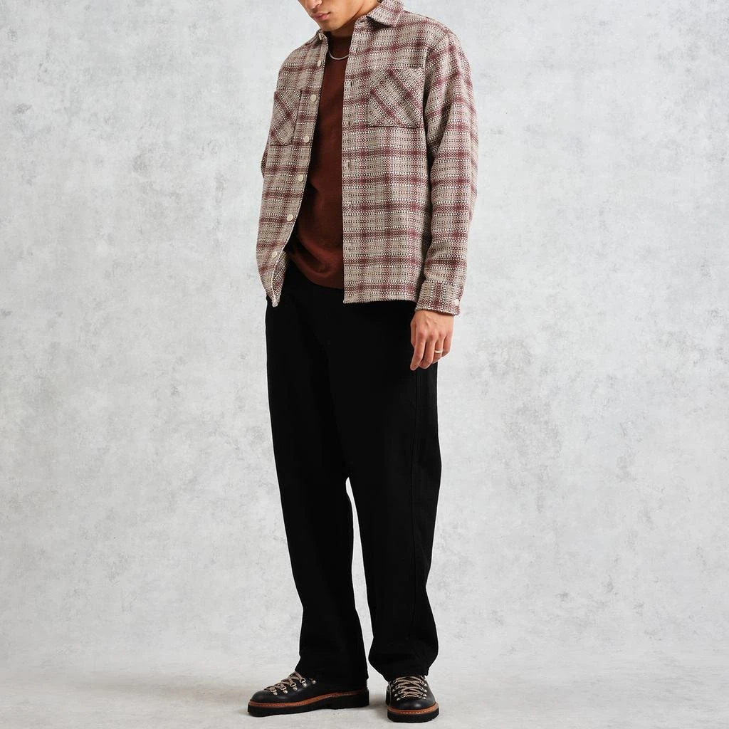 Wax London Whiting Checked Cotton-Blend Overshirt 1