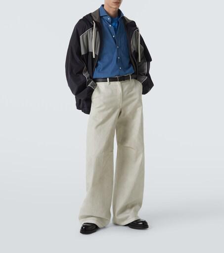 Miu Miu Logo oversized track jacket - Jackets - Free Shipping