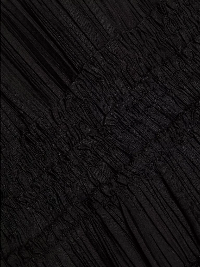 Sea Plissé Ruffled Midi-Dress 7
