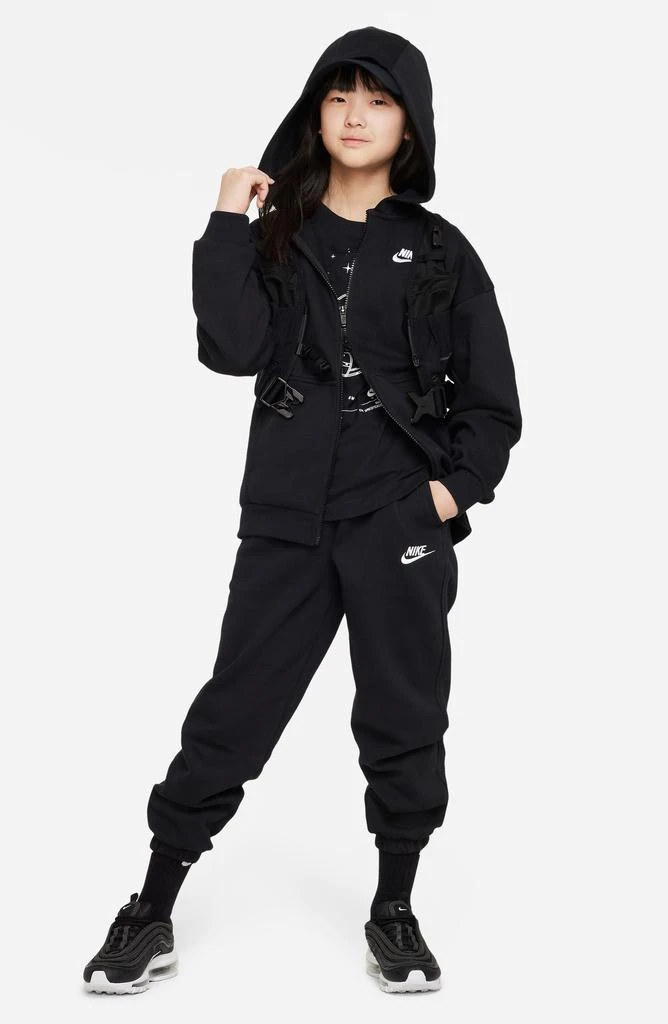 NIKE Kids' Sportswear Club Fleece Oversize Full-Zip Hoodie 5