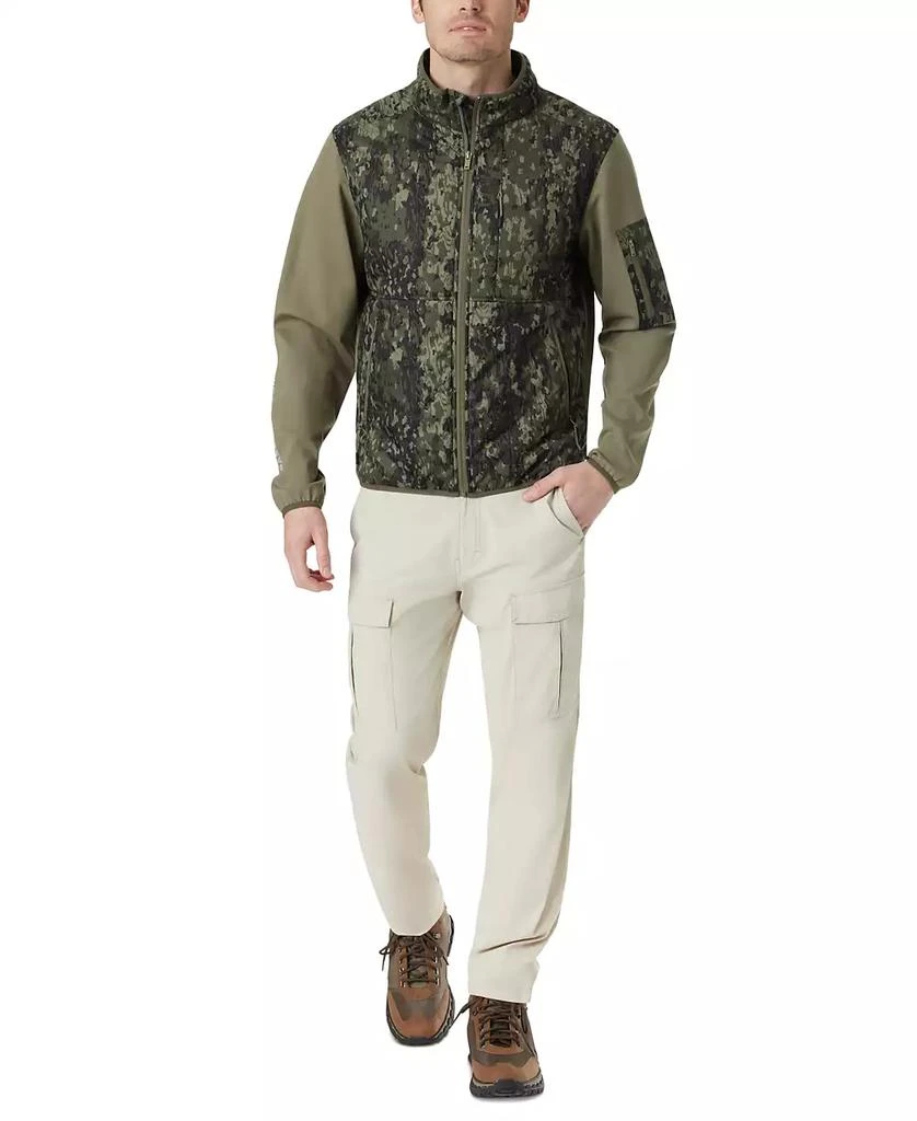 BASS OUTDOOR Men's Earlybird Runner Camo Jacket 5