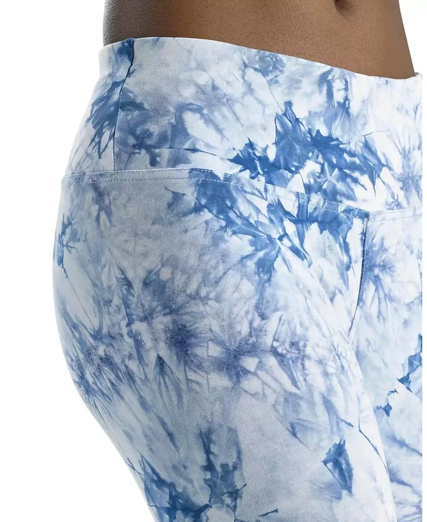 Hue Active Tonal Tie Dye Skimmer Cropped Leggings 3