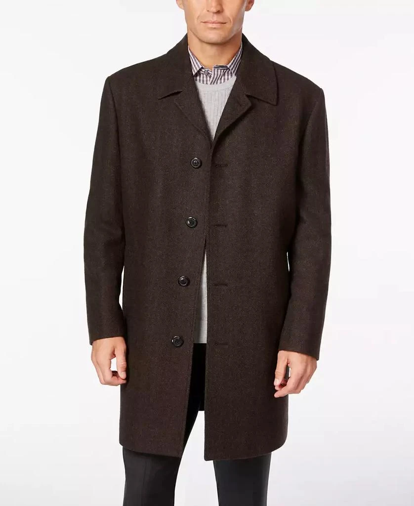 London Fog Coventry Wool-Blend Overcoat 1
