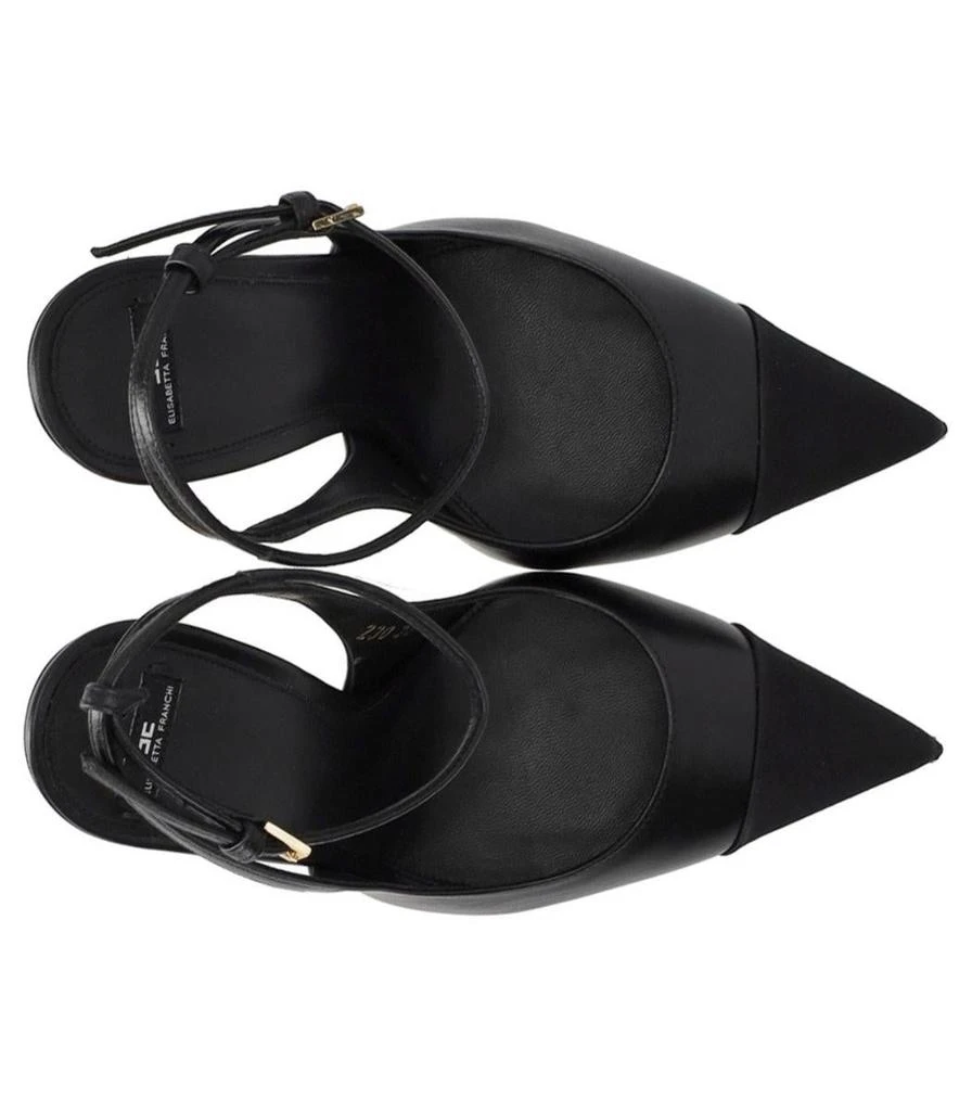 ELISABETTA FRANCHI Elisabetta Franchi Black Slingback Pump 5