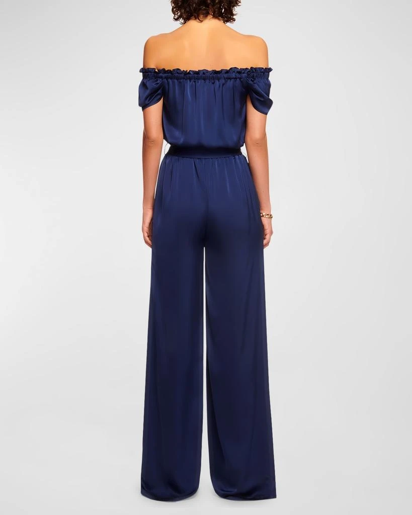 Ramy Brook Lee Satin Jumpsuit 3