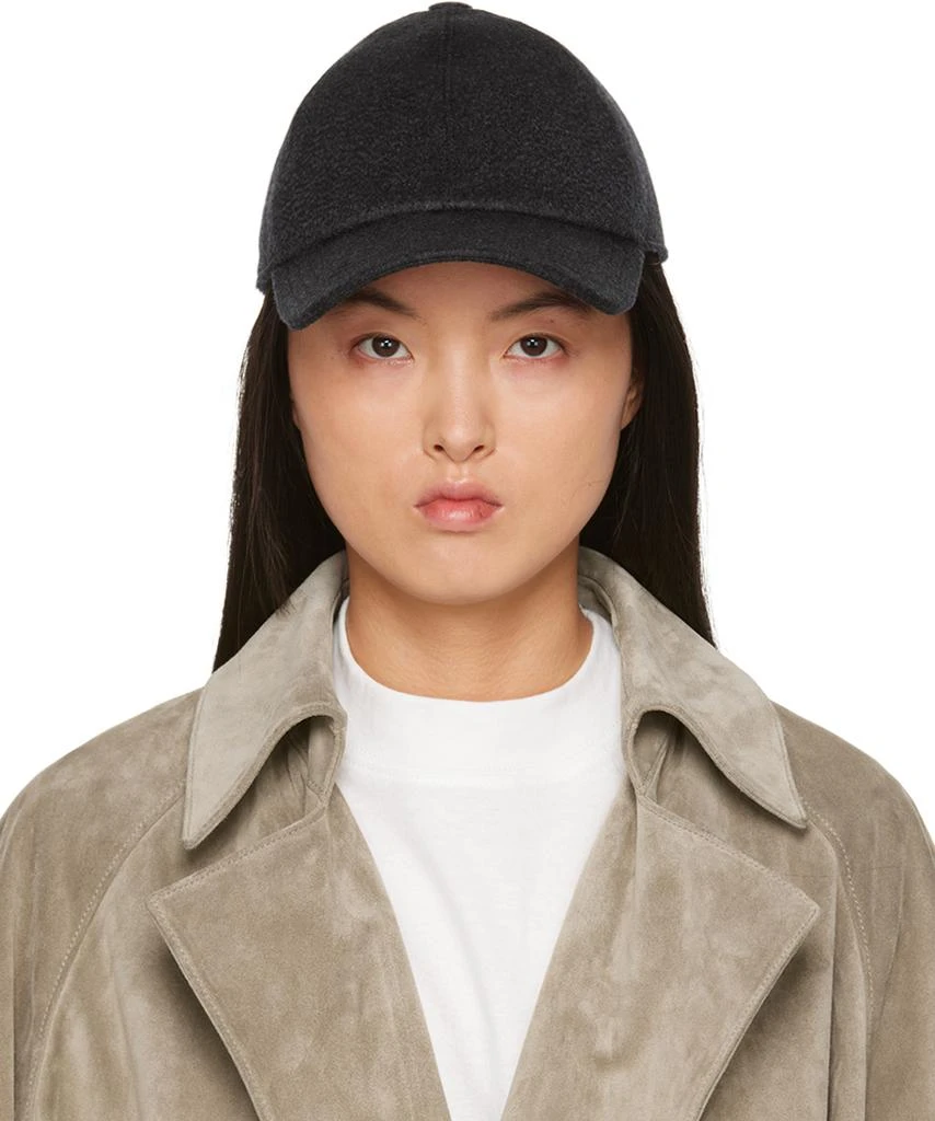 The Row Gray Caspian Cap 1