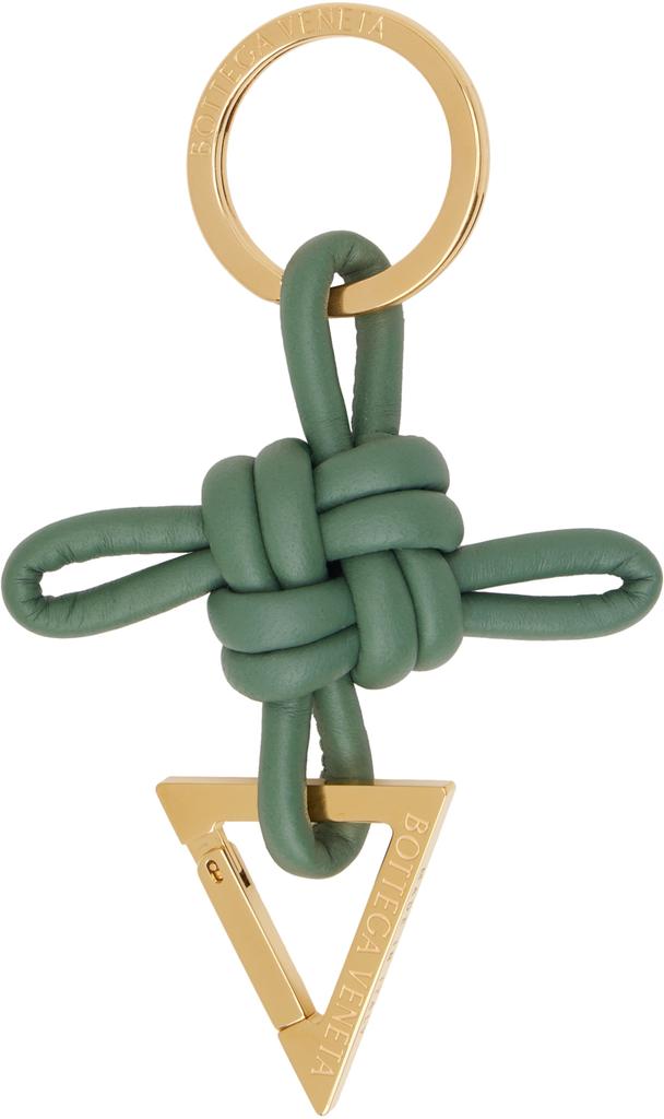 【極美品】BOTTEGA VENETA TAB KEY RING Bottega Veneta Tab Key Ring | REVERSIBLE
