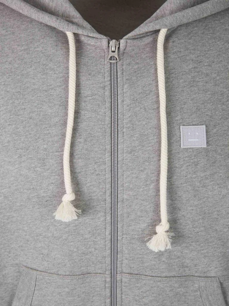 Acne Studios Acne Studios Face Logo Patch Zipped Hoodie 3