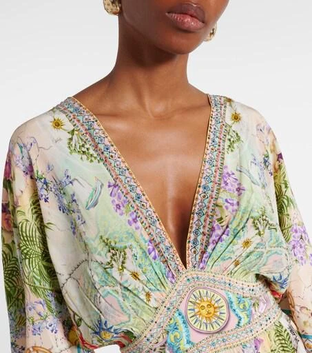 Embellished silk maxi dress  On Sale Now with Up to 20% Off | Discover  Exclusive Deals & Savings at BeyondStyle  Authentic Camilla clothing| dresses|summer|n|e|m|designers|o|camilla|w|women with Limited-Time  Discounts, Free Shipping, and Price