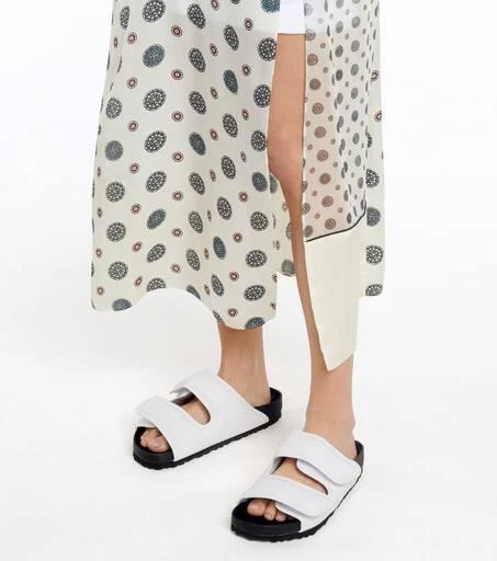 Birkenstock x CSM Cosy leather sandals 4