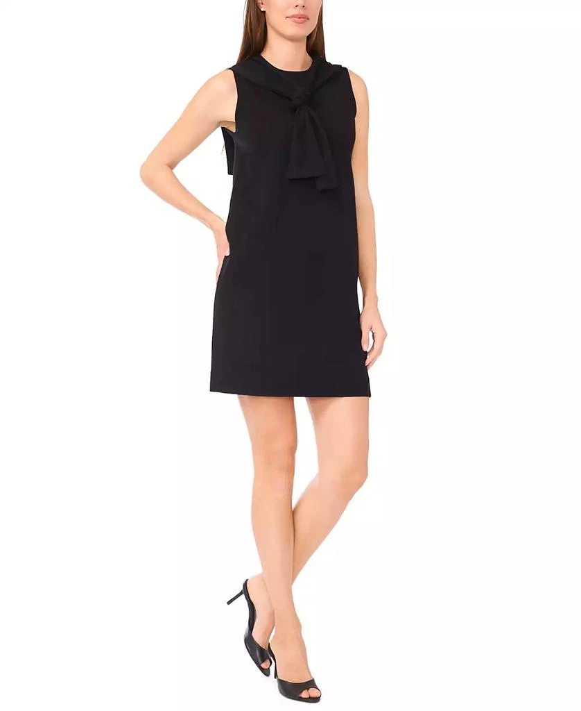 MSK Women
s Sleeveless Cardigan Overlay Sweater Dress