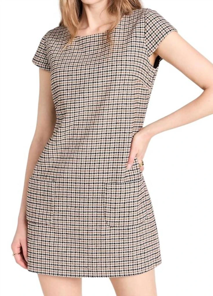 Amanda Uprichard Amanda Uprichard - Felice Houndstooth Dress 1