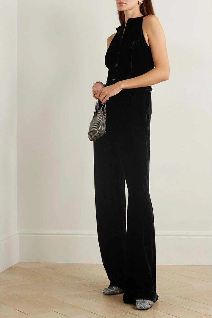 Rixo Sienna velvet jumpsuit 2
