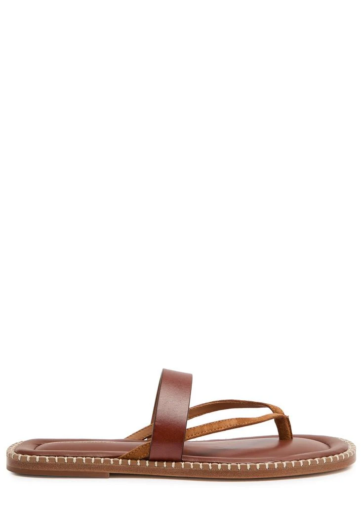 Dries Van Noten Suede and leather sandals
