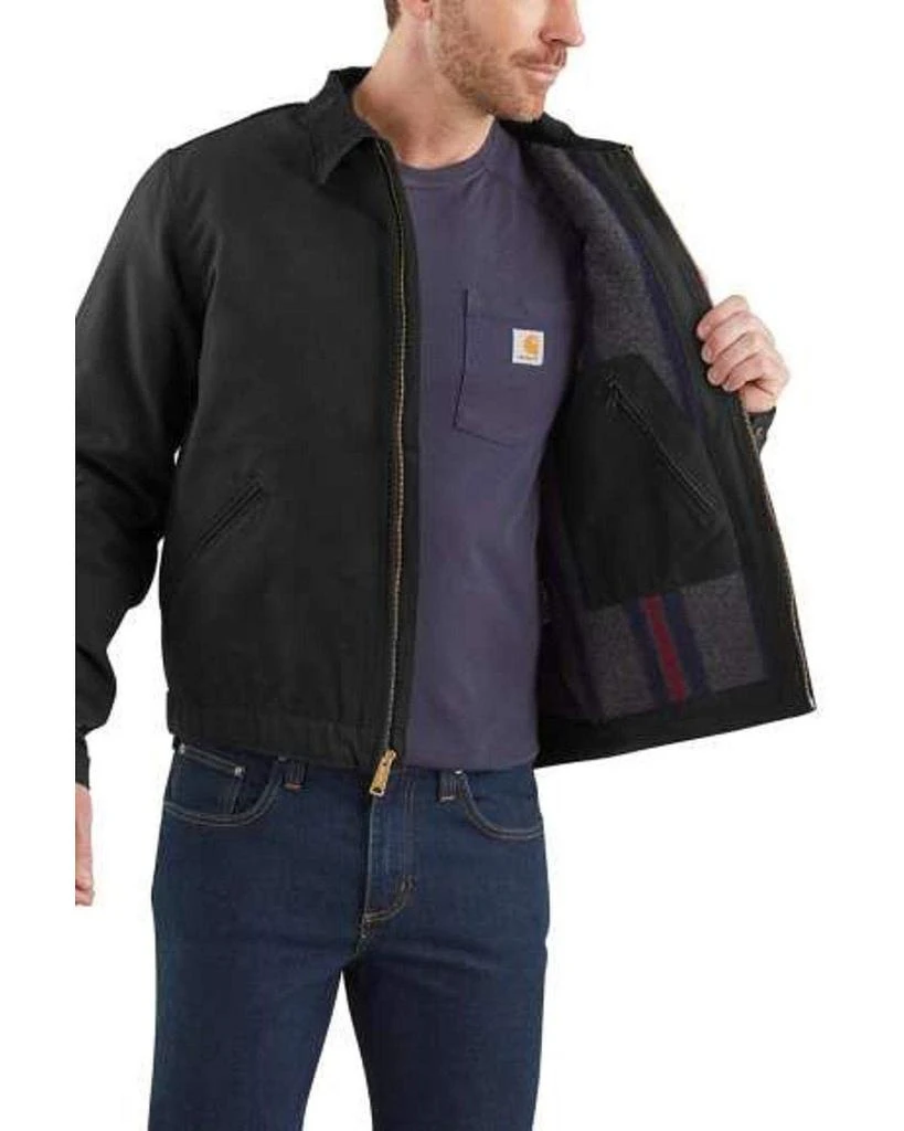 Carhartt Carhartt Men's Relaxed Fit Duck Blanket-Lined Detroit Jacket 3