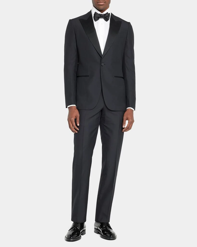 Zegna Men's Sartorial Wool and Silk Tuxedo 4