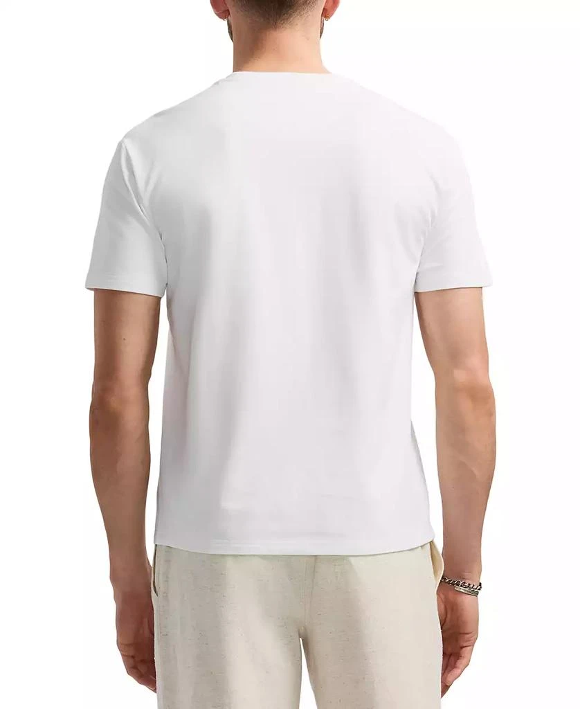 BUFFALO David Bitton Men's Tomba Short Sleeve Crewneck Raised Logo Graphic T-Shirt 6