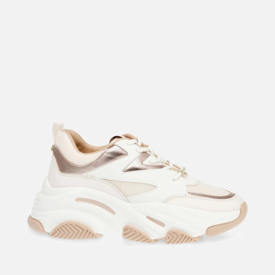 Steve Madden STEVE MADDEN WOMEN'S PROGRESSIVE FAUX LEATHER TRAINERS 1