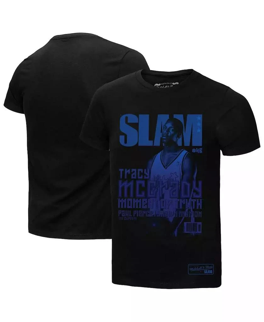 Mitchell & Ness Men's Tracy McGrady Black Orlando Magic SLAM Gradient T-Shirt 1