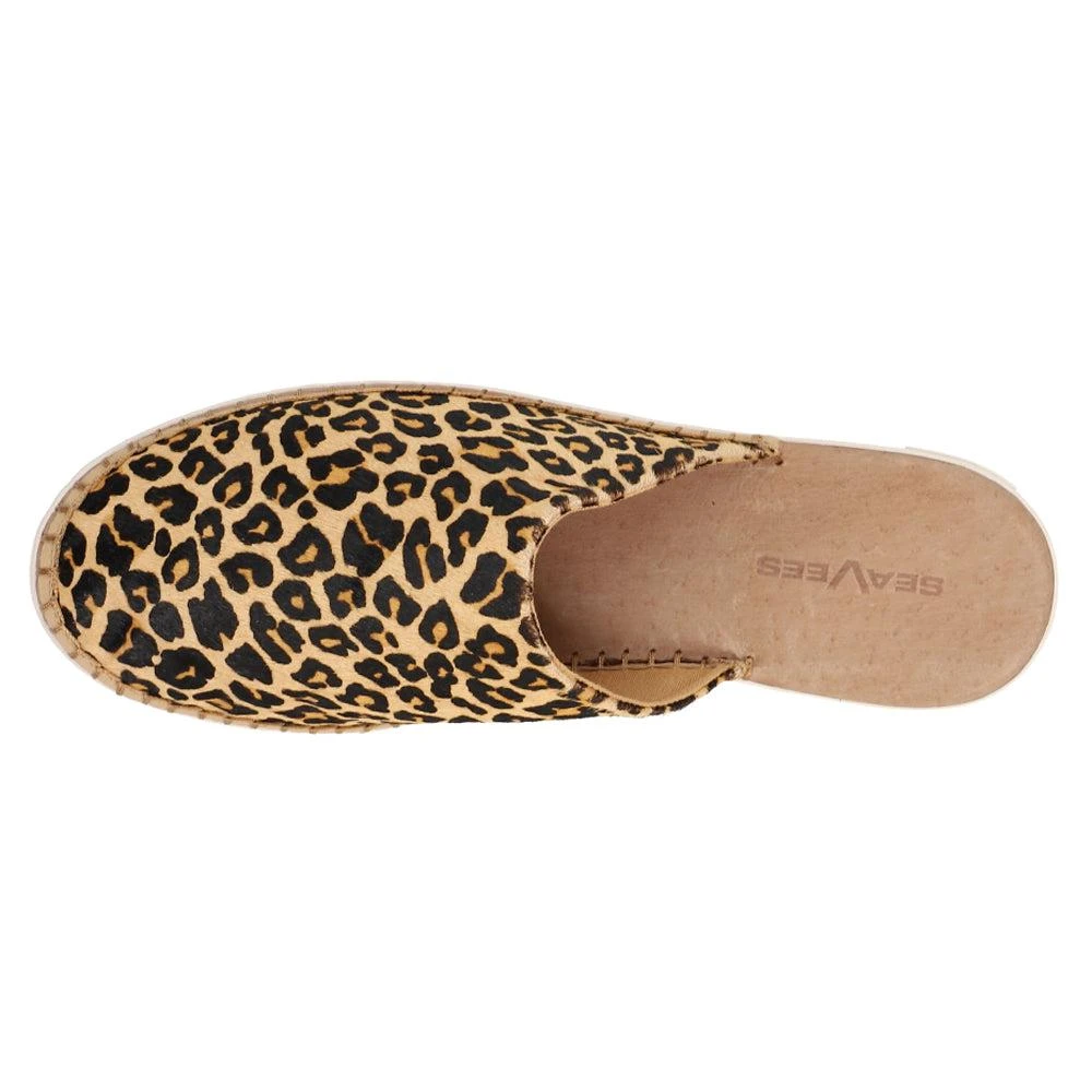 SeaVees Lido Slide Leopard Mules 4