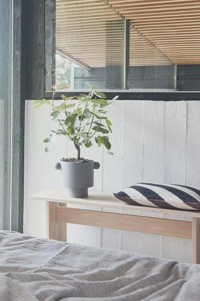 OYOY Living Design Pot Anthracite En Grès Ø30Xh23Cm - Anthracite 4