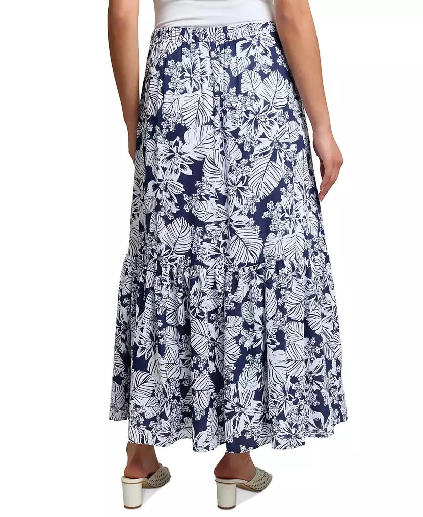JONES NEW YORK Women's Floral Ruffle-Trim Maxi Skirt 2