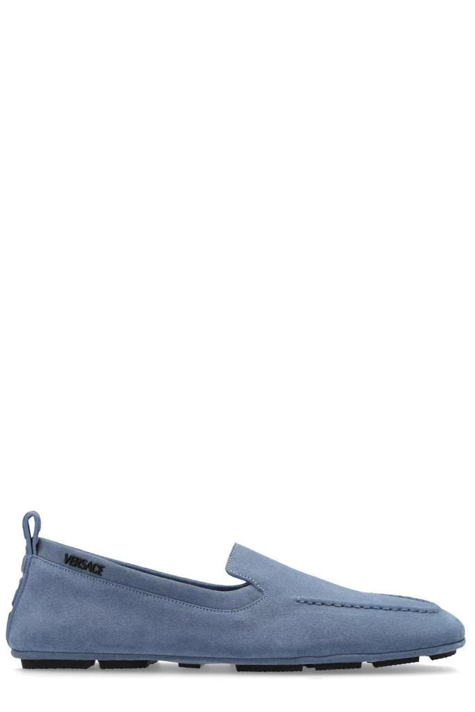 Versace Versace Villa Square-Toe Driver Shoes 1