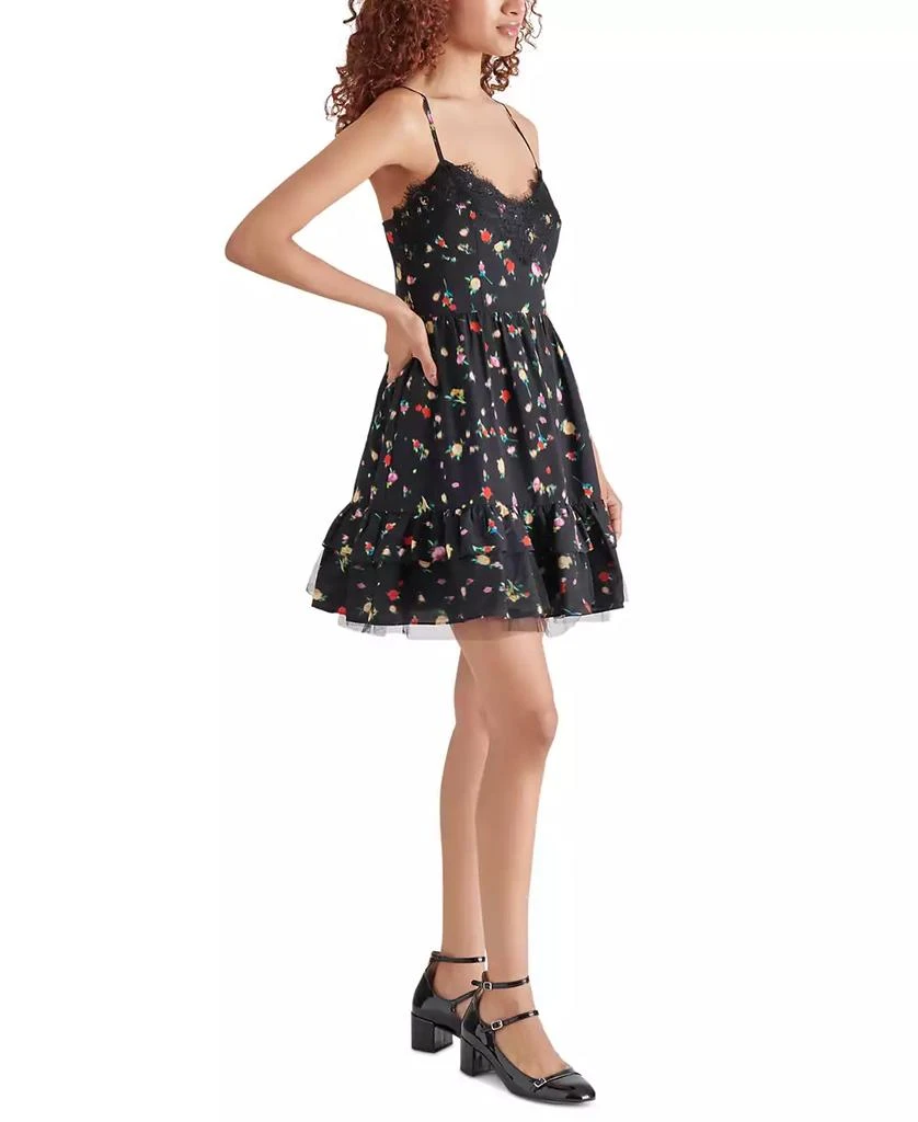 Steve Madden Women's Yasmina V-Neck Lace-Trim Dress 3